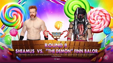 Sheamus Vs The Demon Finn Balor Round Winners Youtube