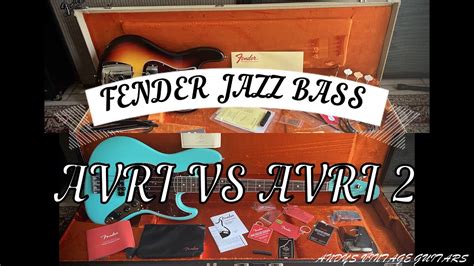 Fender Avri Vs Avri Series Ii Comparison Video Andy S Vintage Guitars