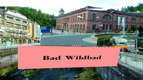 Bad Wildbad Im Schwarzwald Enztalbahn Youtube