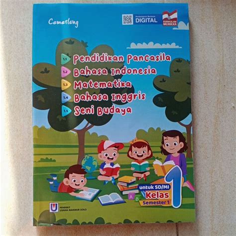 Jual LKS Cemerlang Gabungan SD Kelas 1 Semester 1 Kurikulum Merdeka ...