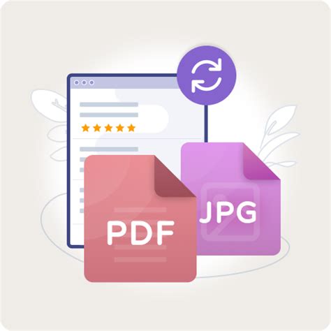 Effortlessly convert PDF to high-quality JPG with ZoomConvert