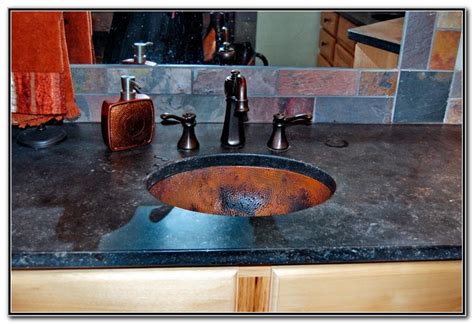 Hammered Copper Undermount Bathroom Sink - Sink And Faucets : Home ...