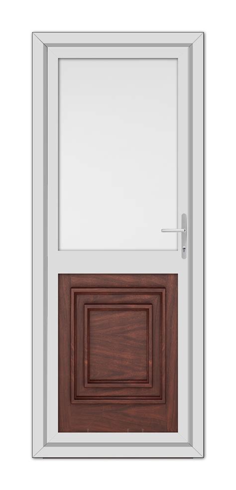 Rosewood Hannover Half Upvc Back Door Value Doors