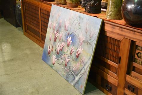 Japanese Magnolia Painting - Buy Online Japanese Antiques