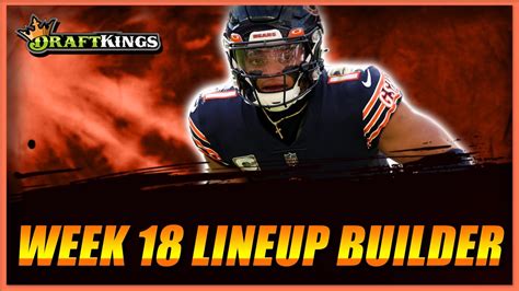 Everything You Need To Know For Nfl Dfs Draftkings Week Youtube