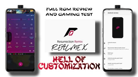 Rom Resurrection Remix Os V For Realme X Highly Customizable