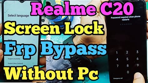 Realme C20 Lock Remove Without Pc New Methord Realme C20 Frp Bypass