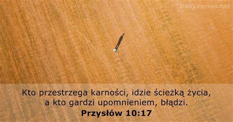 6 lutego 2021 Biblijny werset dnia Przysłów 10 17 DailyVerses net