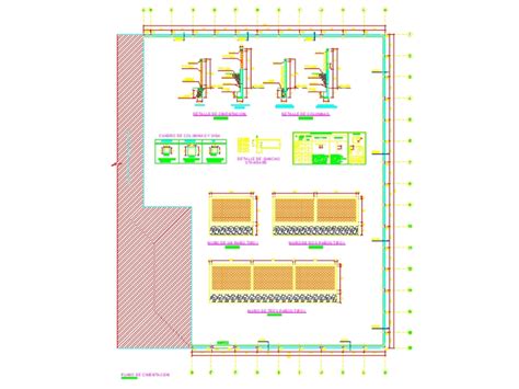 Cerco perimétrico en AutoCAD Descargar CAD 272 29 KB Bibliocad