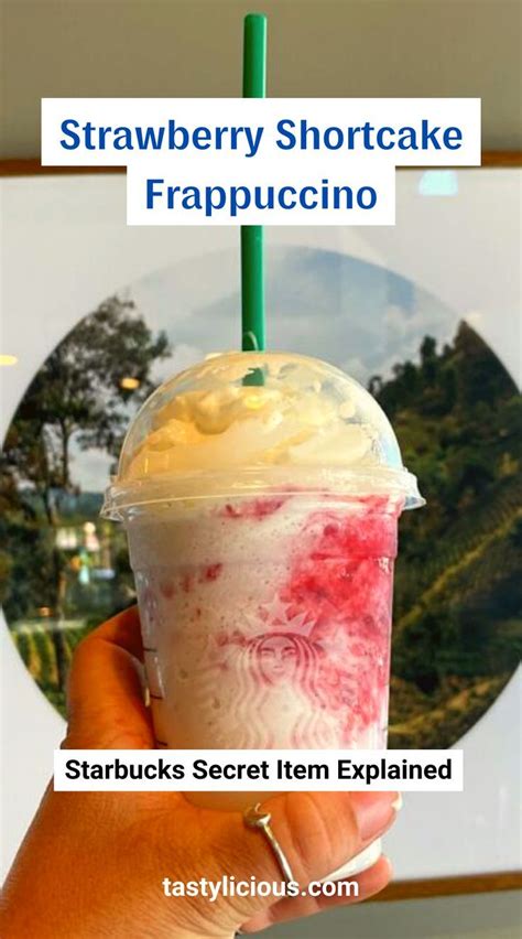 How To Order Strawberry Shortcake Frappuccino Strawberry Shortcake