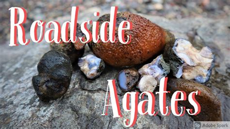 Searching For Roadside Agates Rockhounding Bc Youtube