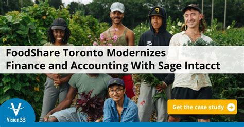 Sage Intacct FoodShare Toronto Case Study