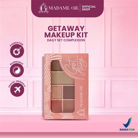 Jual Madame Gie Getaway Make Up Kit Makeup Face Pallete Shopee