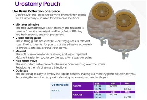 Urostomy Pouch Ostogen Technologies Llp