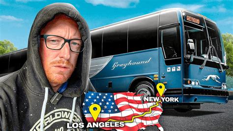 I Spent 5 Days On America S Longest Greyhound Bus It Was Hell Youtube