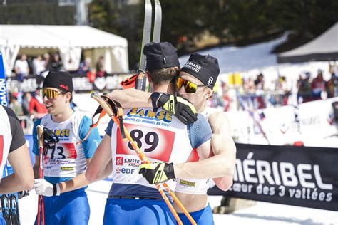 Ski de fond Méribel Gaëtane Breniaux et Quentin Lespine nouveaux