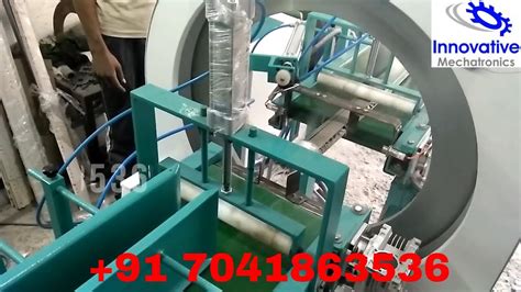 Ring Stretch Wrapping Machine And Orbital Wrapping Machine Youtube