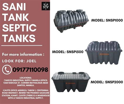 Sani Tank Septic Tanks Commercial And Industrial Industrial Equipment On Carousell