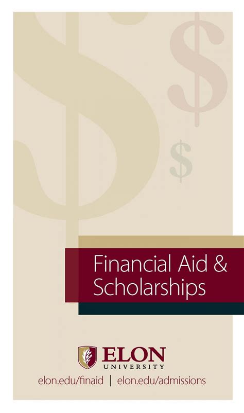 Financial Aid Brochures Undergraduate Admissions Elon University