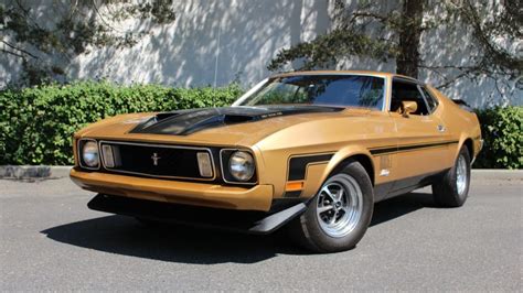 1973 Ford Mustang Mach 1 Fastback For Sale At Auction Mecum Auctions