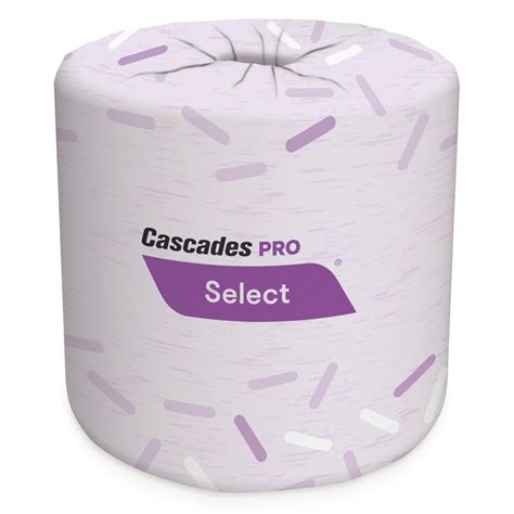 Cascades PRO Select 2 Ply Standard Bathroom Tissue White Roll Of 500