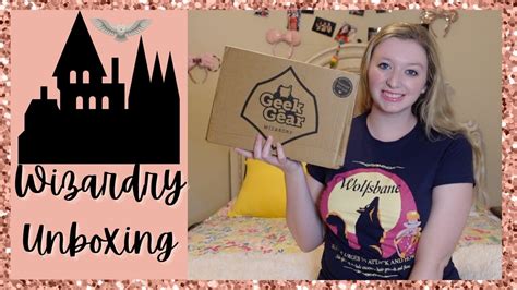 Mystery Harry Potter Box From The UK Geekgear Wizardry Subscription