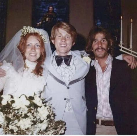 Il Matrimonio Di Ron Howard Con Sua Ancora Moglie Cheryl Nel 1975