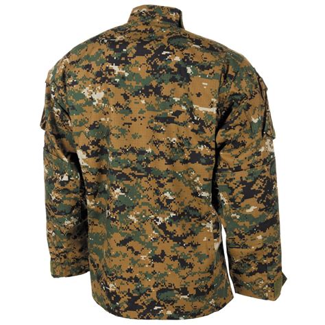 Us Feldjacke Acu Ripstop Digital Woodland Armeeladen