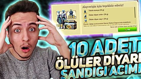 10 Adet Ölüler Diyarı Sandığı Açımı Metin2 Tr 189 Youtube