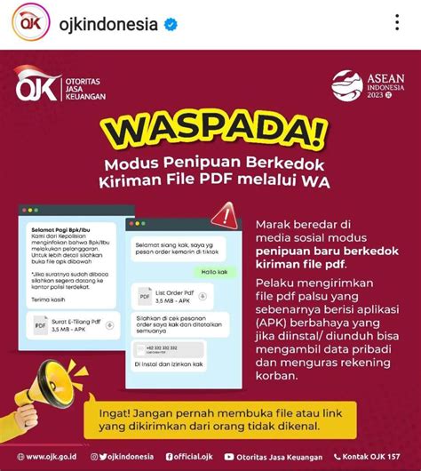 Marak Penipuan Modus Undangan Pernikahan OJK Beri Himbauan Serius