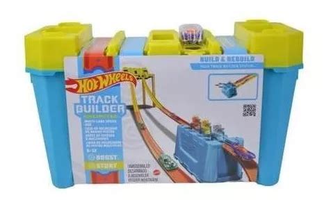 Hot Wheels Track Builder Stunt Box Pista De Velocidade Frete Gr Tis