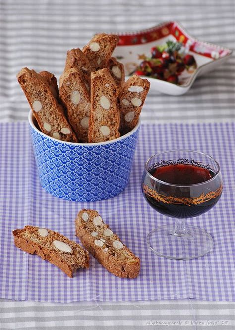 Receta De Biscotti De Almendras Naranja Confitada Y Chocolate Y Un