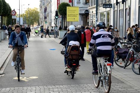 Rennes Les Pistes Cyclables Provisoires Vont Rester Et La Ligne B