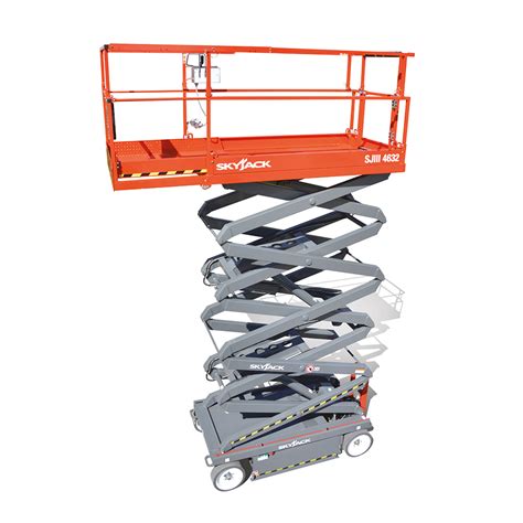 Skyjack Sj M Electric Scissor Lift Gtm Powered Access