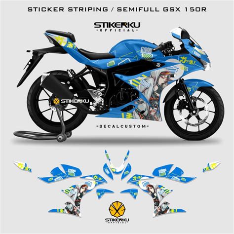 Jual Striping Gsx R Decal Gsx R Stiker Semi Full Suzuki Gsx R