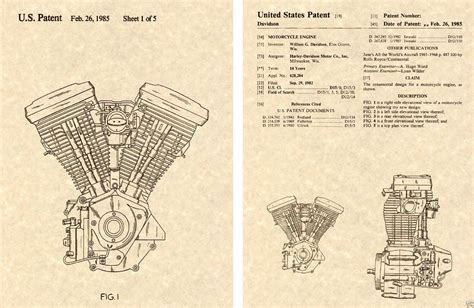 Us Patent Harley Davidson Evolution Engine Harley Davidson Photos