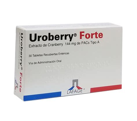 Uroberry Forte Tabletas Farmaciard