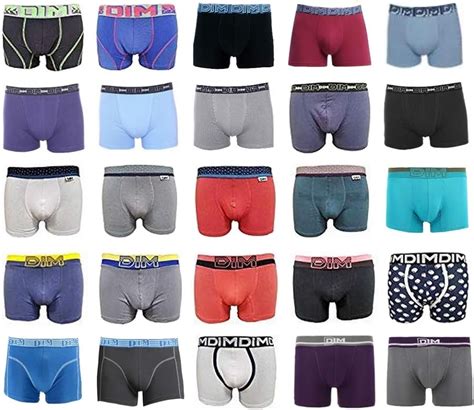 Boxer DIM Homme En Coton Stretch Ultra Confort Assortiment