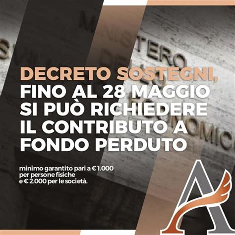 Decreto Sostegni Fino Al Maggio Si Puo Richiedere Il Contributo A