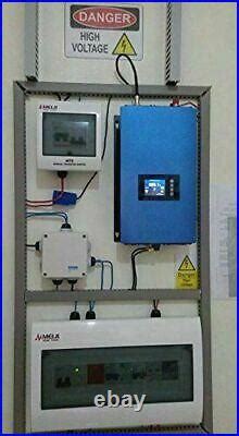 2000W Wind Turbine On Grid Tie Inverter With Power Limiter PV System DC