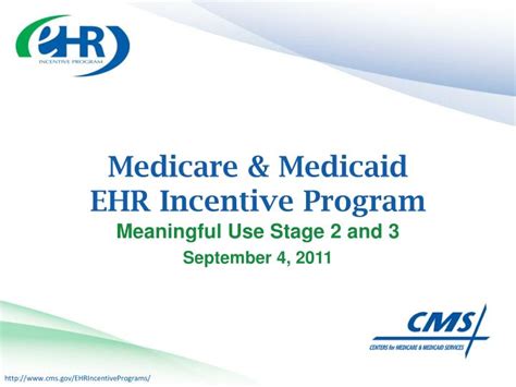 PPT Medicare Medicaid EHR Incentive Program PowerPoint Presentation