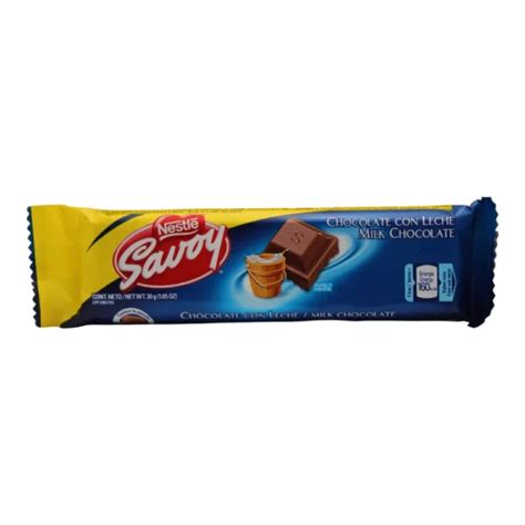 Nestle Savoy Chocolate Con Leche Oz G Tiendas Guanaco