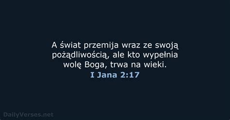 Sierpnia Biblijny Werset Dnia I Jana Dailyverses Net