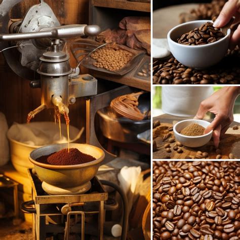 Premium AI Image Coffee Processing