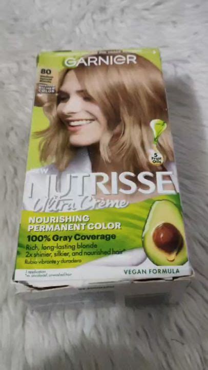 Garnier Nutrisse Ultra Creme Coverage Nourishing Permanent Hair Color Medium Natural Blonde