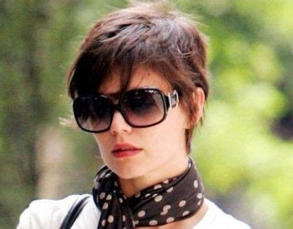 trendy  edgy messy pixie cuts   bold