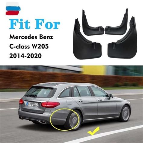 Pi Ces Auto Garde Boue Pour Mercedes Benz Classe C W W Garde