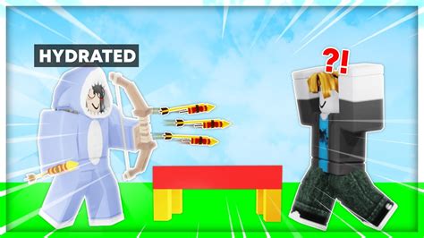 🧨🐯the Firework Arrows Are Too Op In Roblox Bedwars Youtube