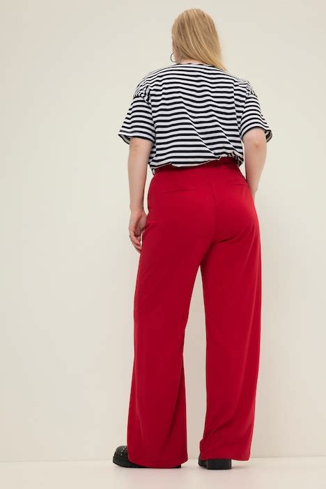 High Waisted Suit Pants Lychee Ulla Popken