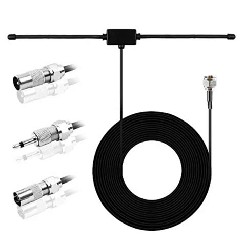 Bingfu Dab Fm Radio Antenna Fm Dipole Aerial With 3m Extension Cable For Pioneer £799 Picclick Uk